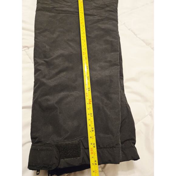 Vtg L.L. Bean Women Sz M Side Leg Zip Snow Ski Pants Insulate Thinsulate Nylon - Picture 4 of 7
